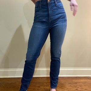 Madewell “Curvy High-Rise Skinny” jeans